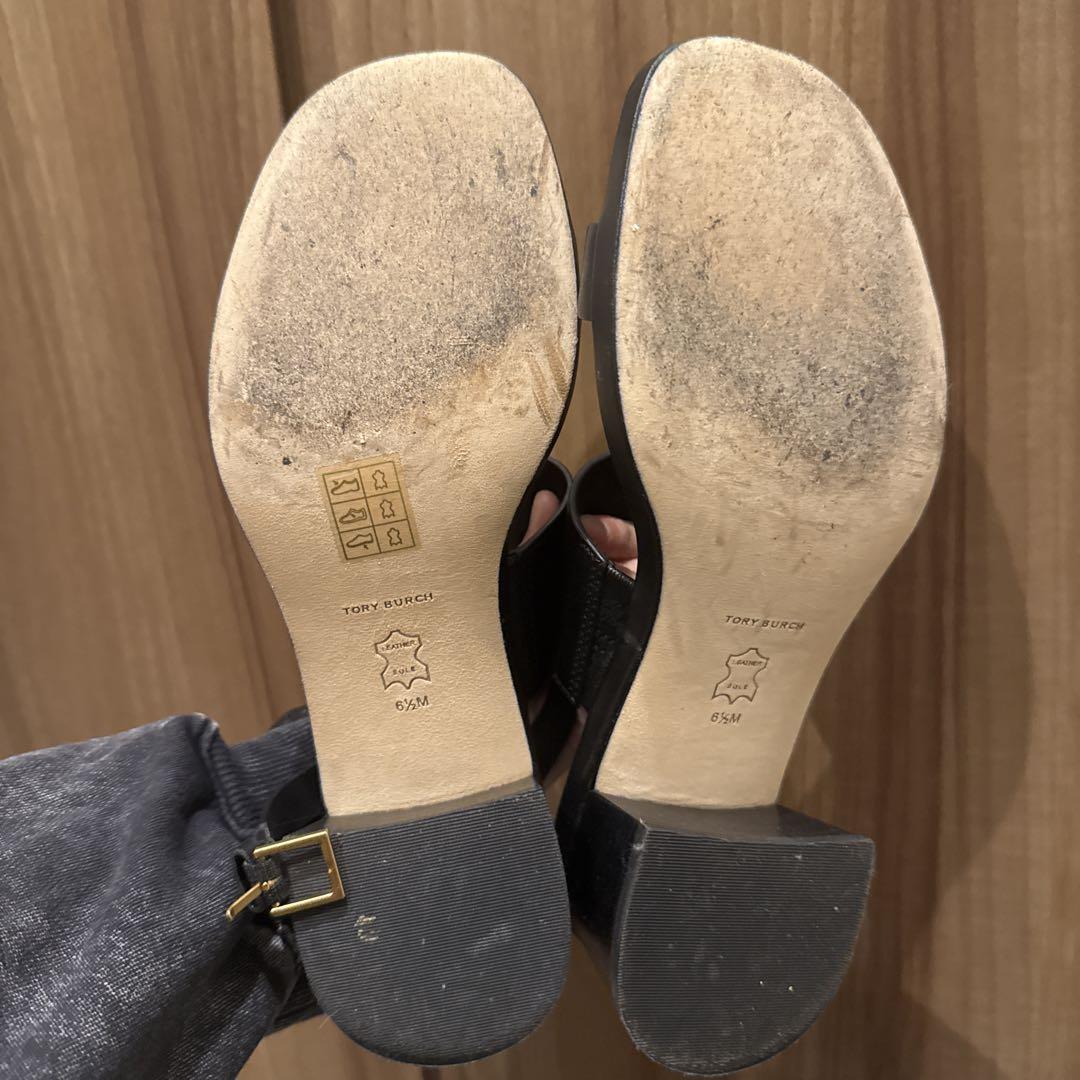 Tory Burch 黒 サンダル