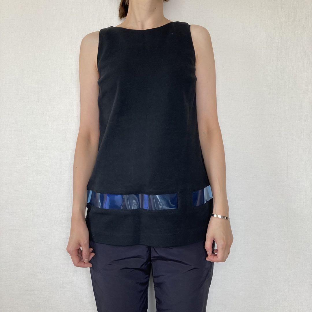 新品 A.P.C. ノースリーブ フランス製 PVC アーペーセー