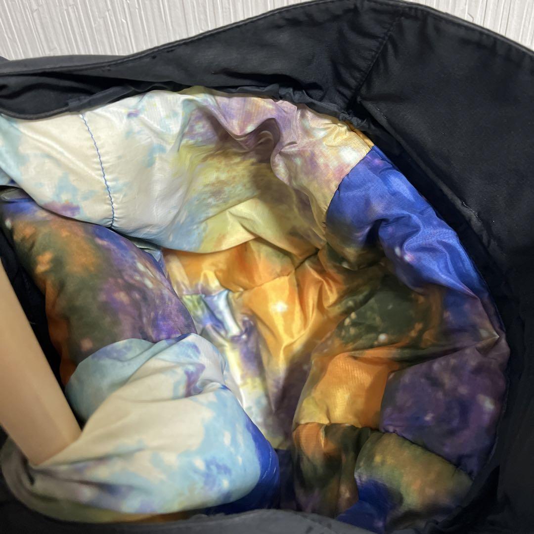 Columbia 90s 宇宙柄　マウンテンパーカー　ウェア　XL ブラック