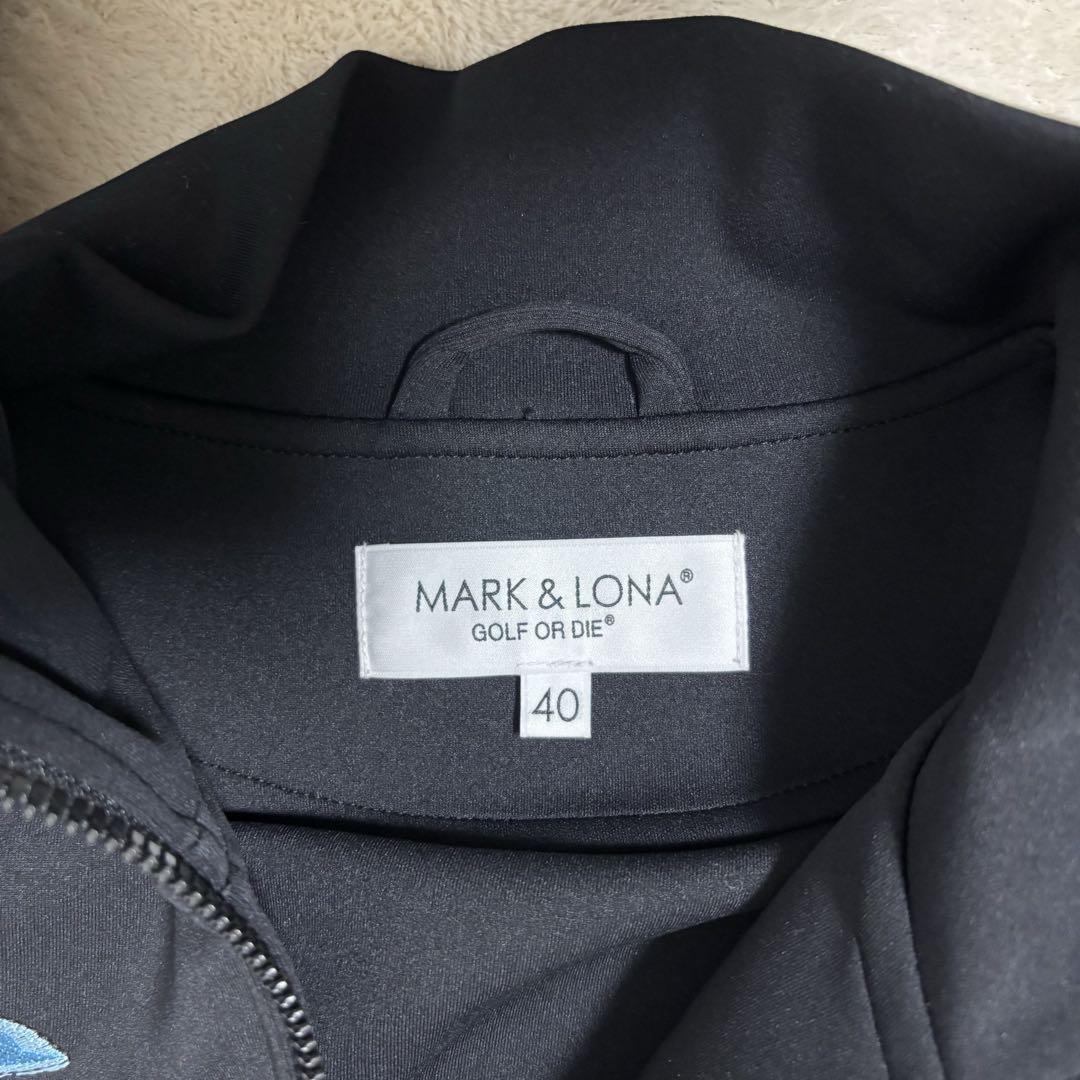 MARK&LONA マークアンドロナ トラックジャケット　フラワー刺しゅう