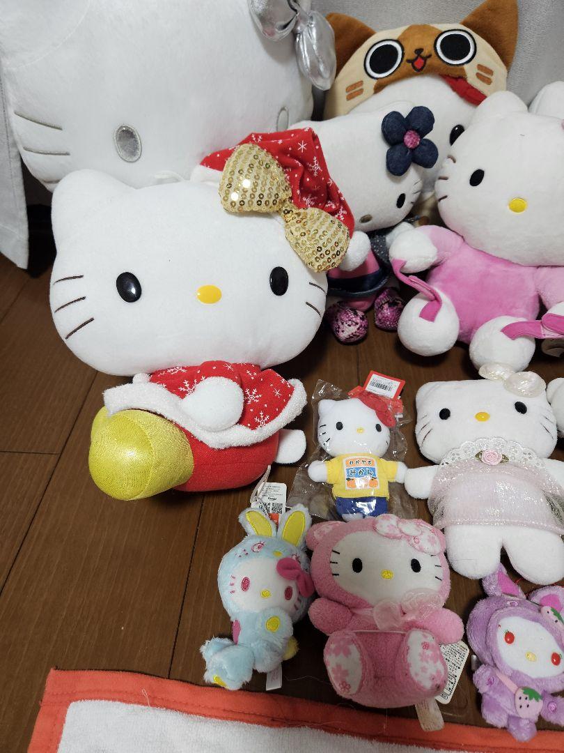 サンリオ　キティちゃん　大量　ぬいぐるみ　チャーミーキティ　ブランケット　くじ