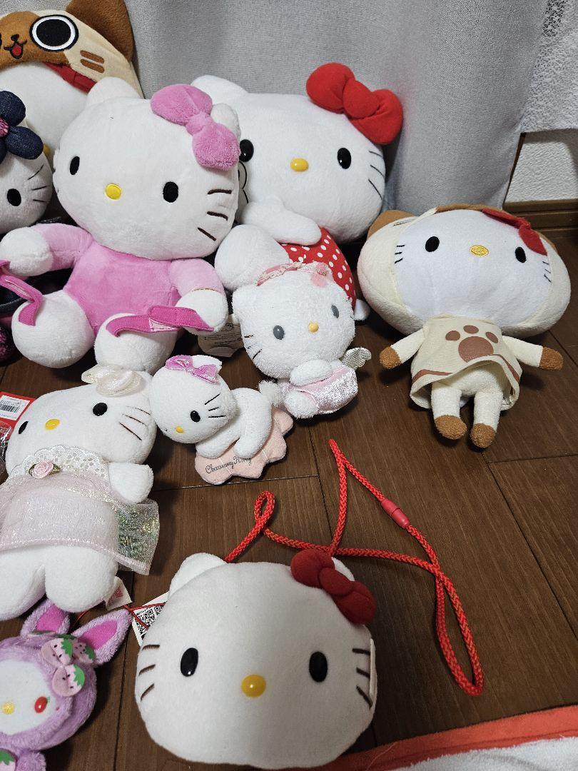 サンリオ　キティちゃん　大量　ぬいぐるみ　チャーミーキティ　ブランケット　くじ