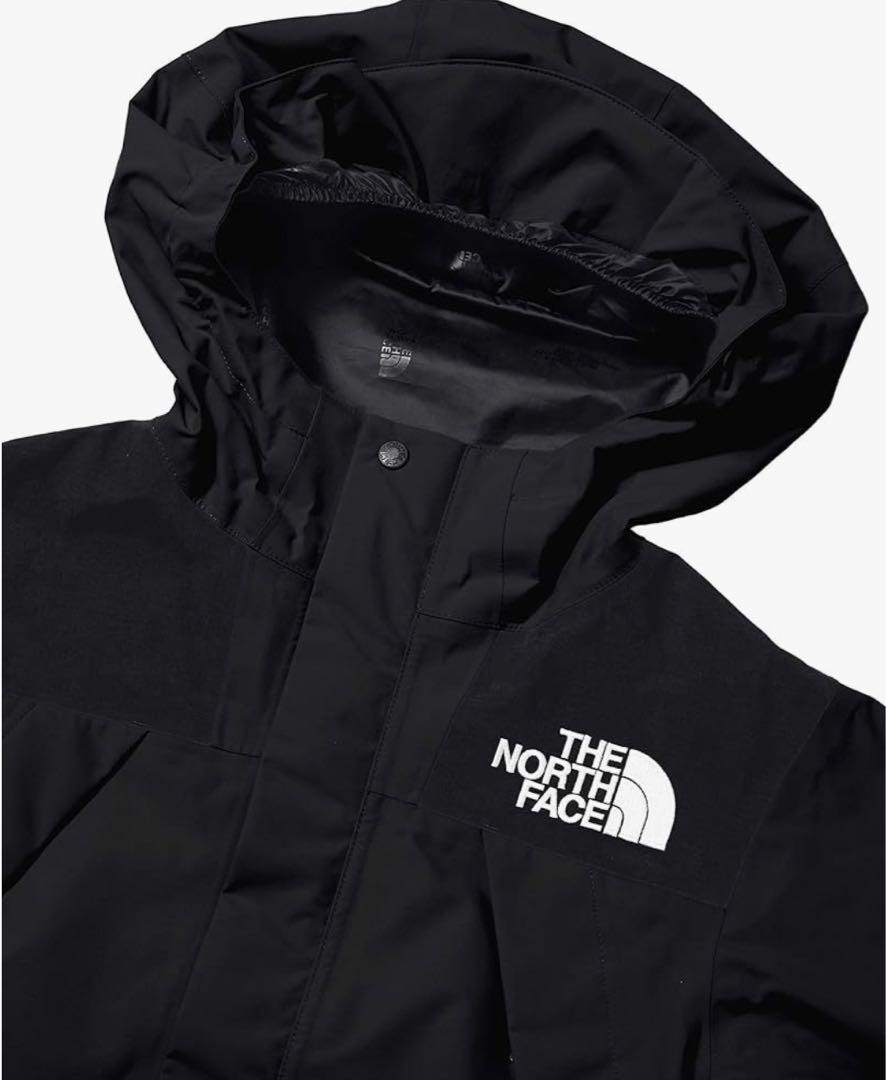 THE NORTH FACE 黒 フード付きジャケット GORE-TEX 140