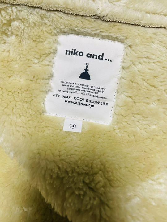 niko コート uMDBw-m86226014816 and.. 新品特価