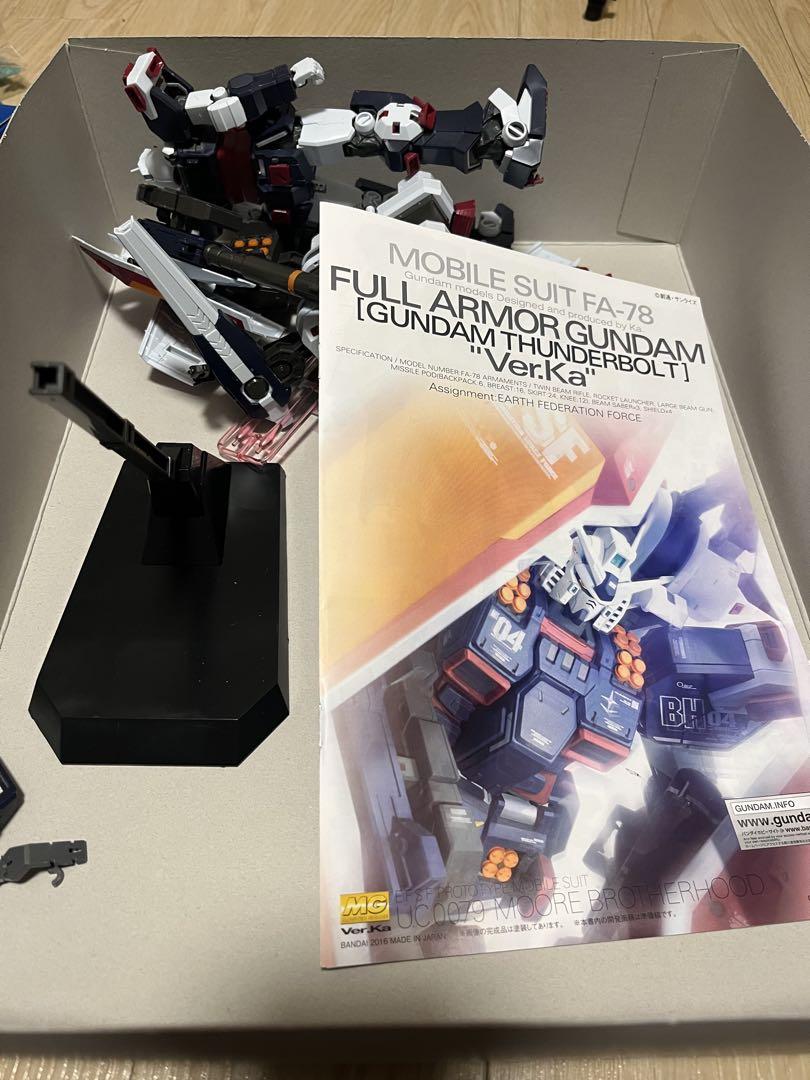 MG フルアーマーガンダム TB サンダーボルト ver.ka ジャンク