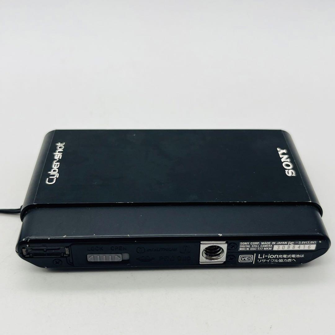 【動作確認済み】SONY CYBER-SHOT DSC-T77 デジタルカメラ