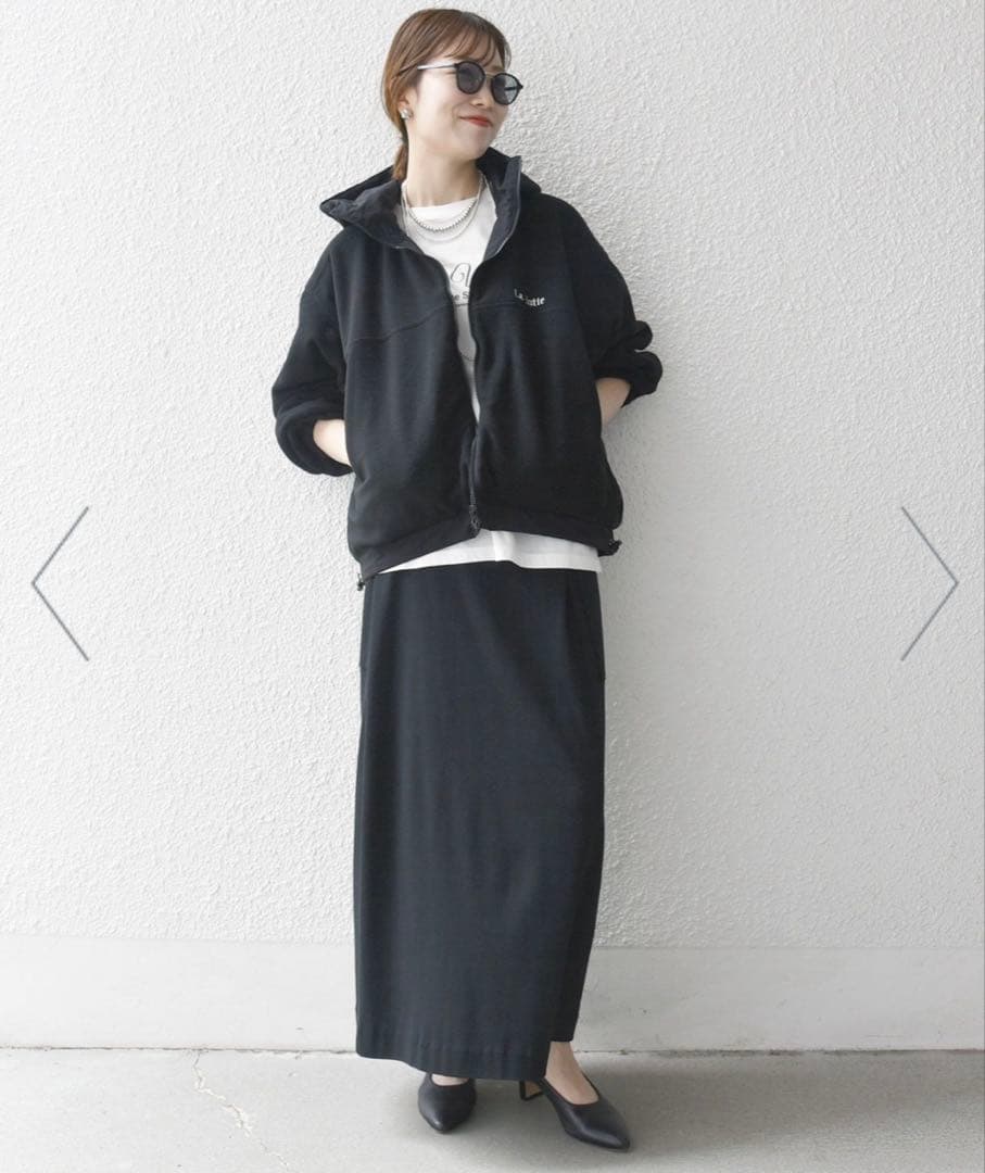 新品タグ付きドゥーズィエムクラスTIBI ネイビーブルゾン WASHED FULL