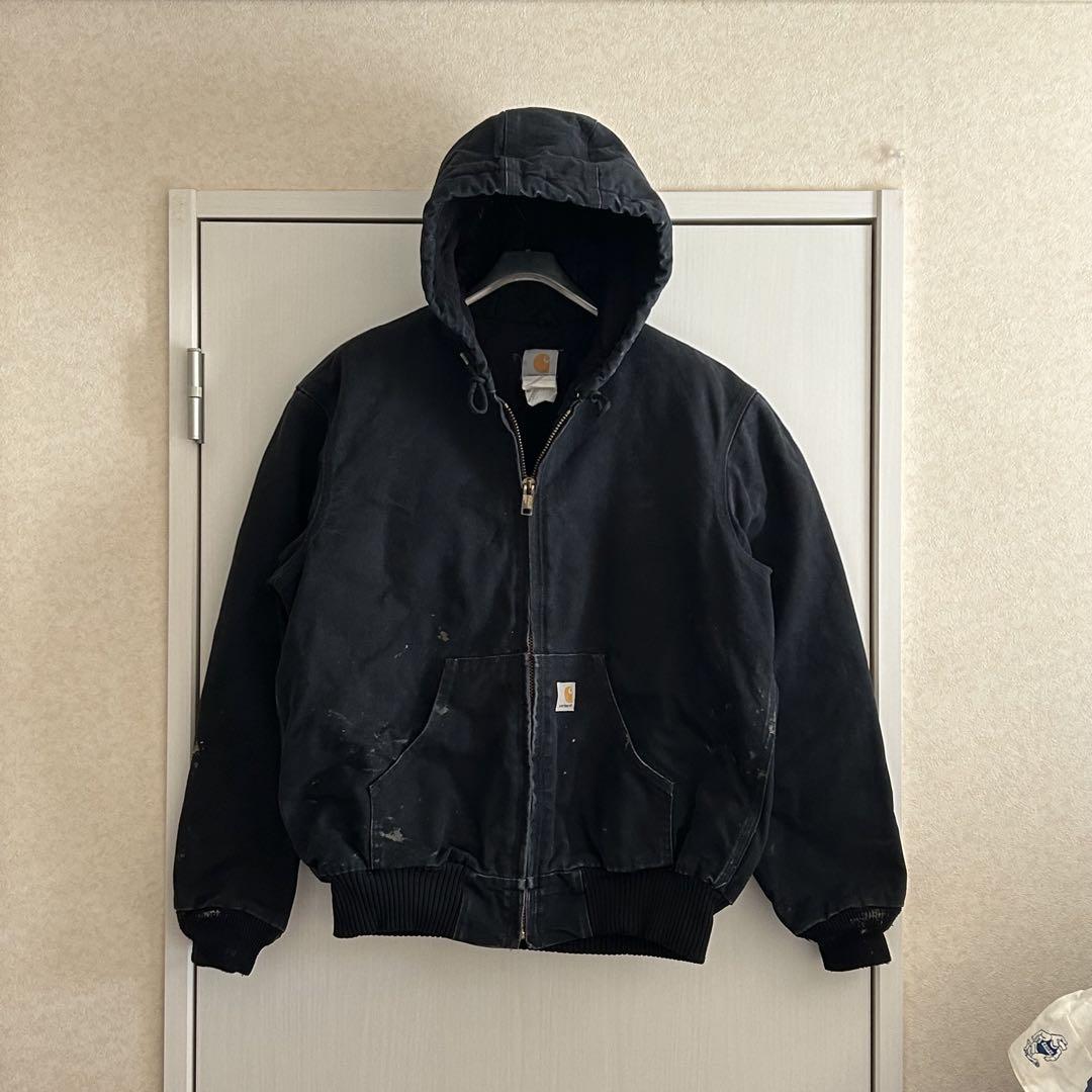 90s USA製 アクティブジャケット ブラック ヴィンテージ