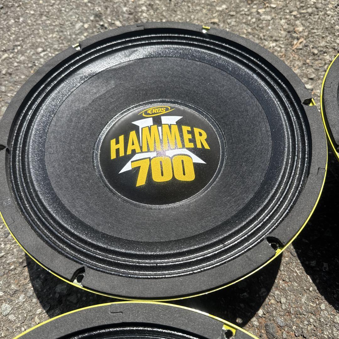 EROS HAMMER 1400w ブラジル ウーファー 2個セット 4ohms - メルカリ