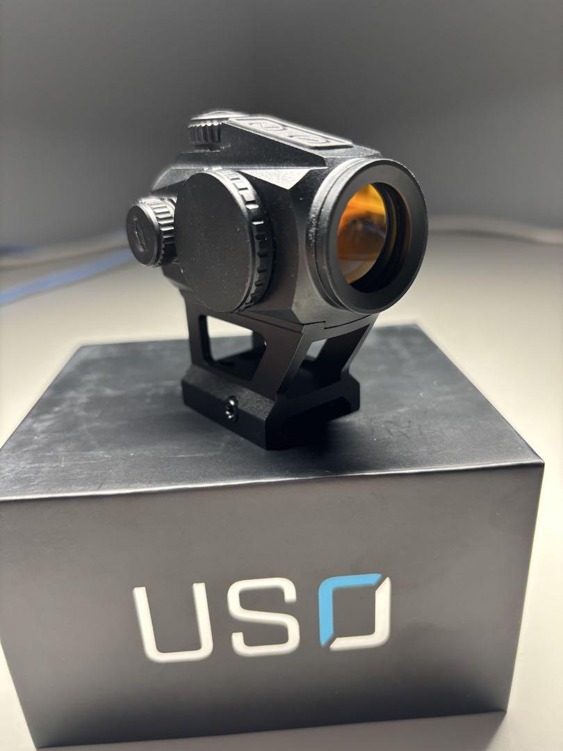 実物 USO TSR-1X ドットサイト スコープ エアガン用 ダットサイト 実物 USO Optics TSR-1X ドットサイト ダットサイト スコープ