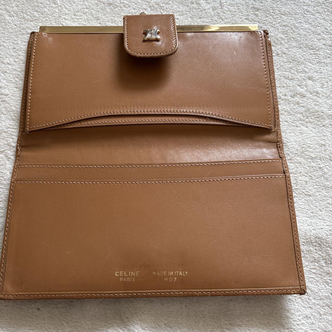 早い者勝⭐️CELINE セリーヌ ヴィンテージ 長財布 がま口