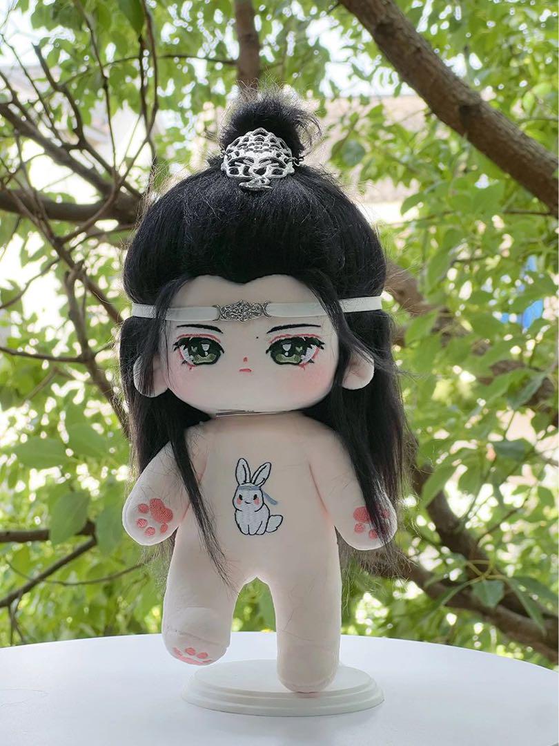 スケルトン版 20cm 王一博 肖戦 なぬいぐるみペア 忘羡 陳情令