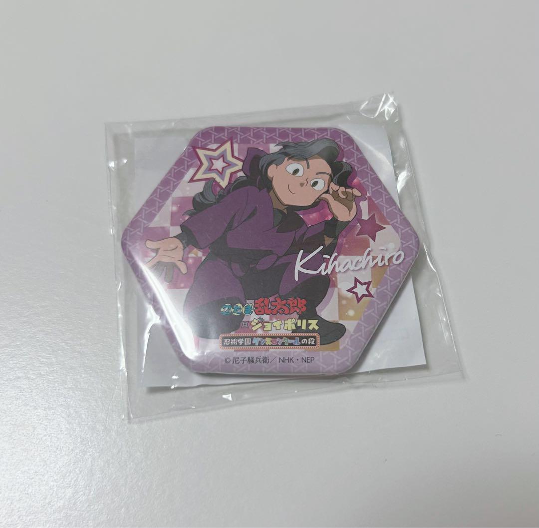 ジョイポリス　忍たま乱太郎　缶バッジ 忍たま乱太郎 × ジョイポリス 忍術学園音楽祭の段