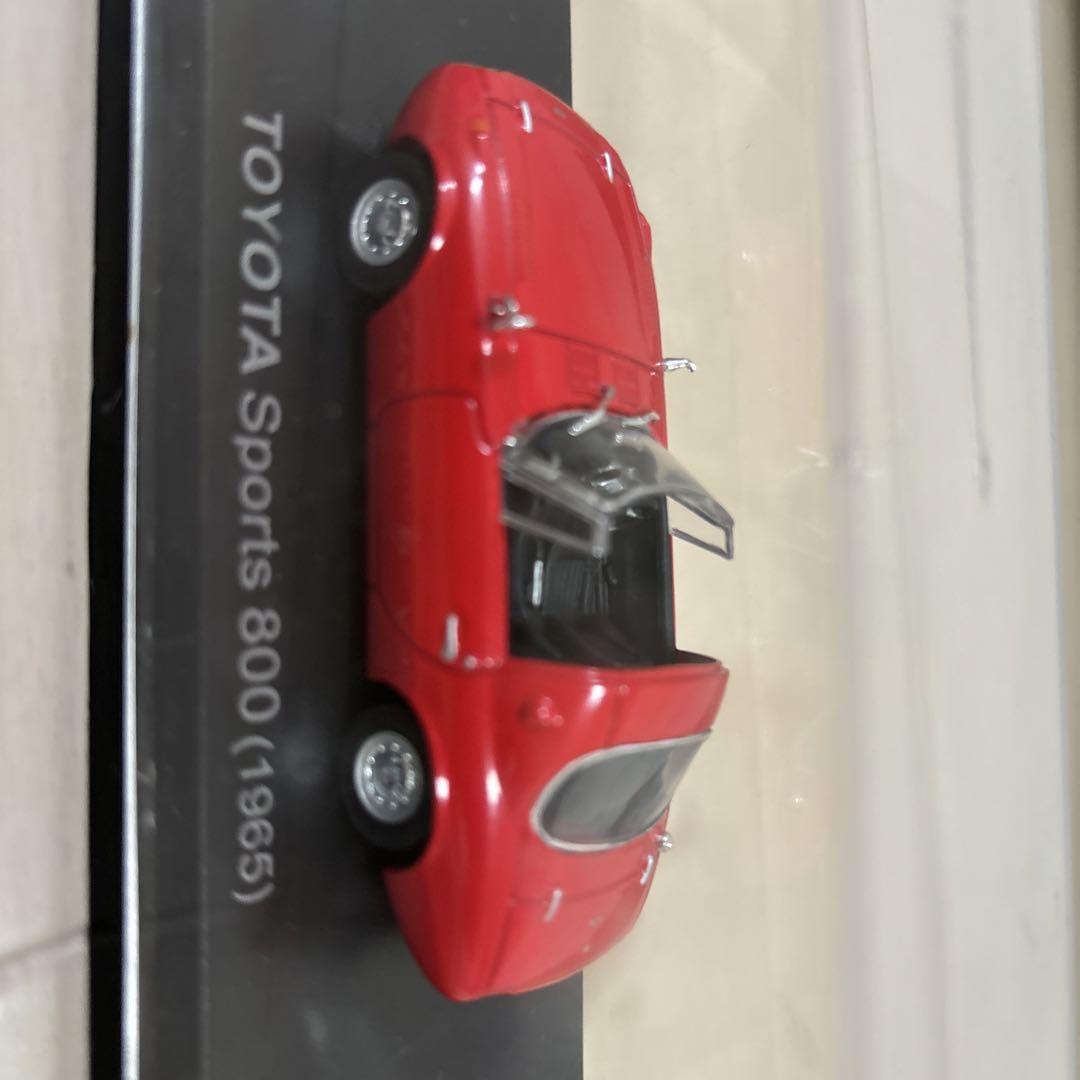 ミニカー4個セット トヨタ×2・ホンダ・三菱