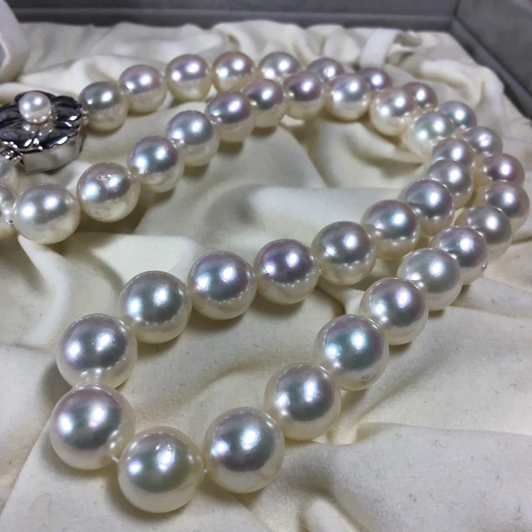 希少！TASAKI 超大珠　あこや真珠ネックレス　9・00〜 9・50mm