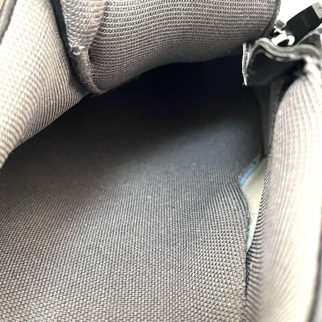 美品【ペダラ】ファスナー付レザースニーカー WS405S ♡ブラック