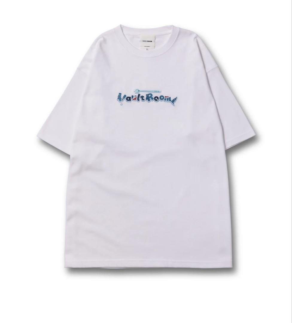 ☆早い者勝ち☆Vaultroom  SHARK TEE / WHT  Lサイズ