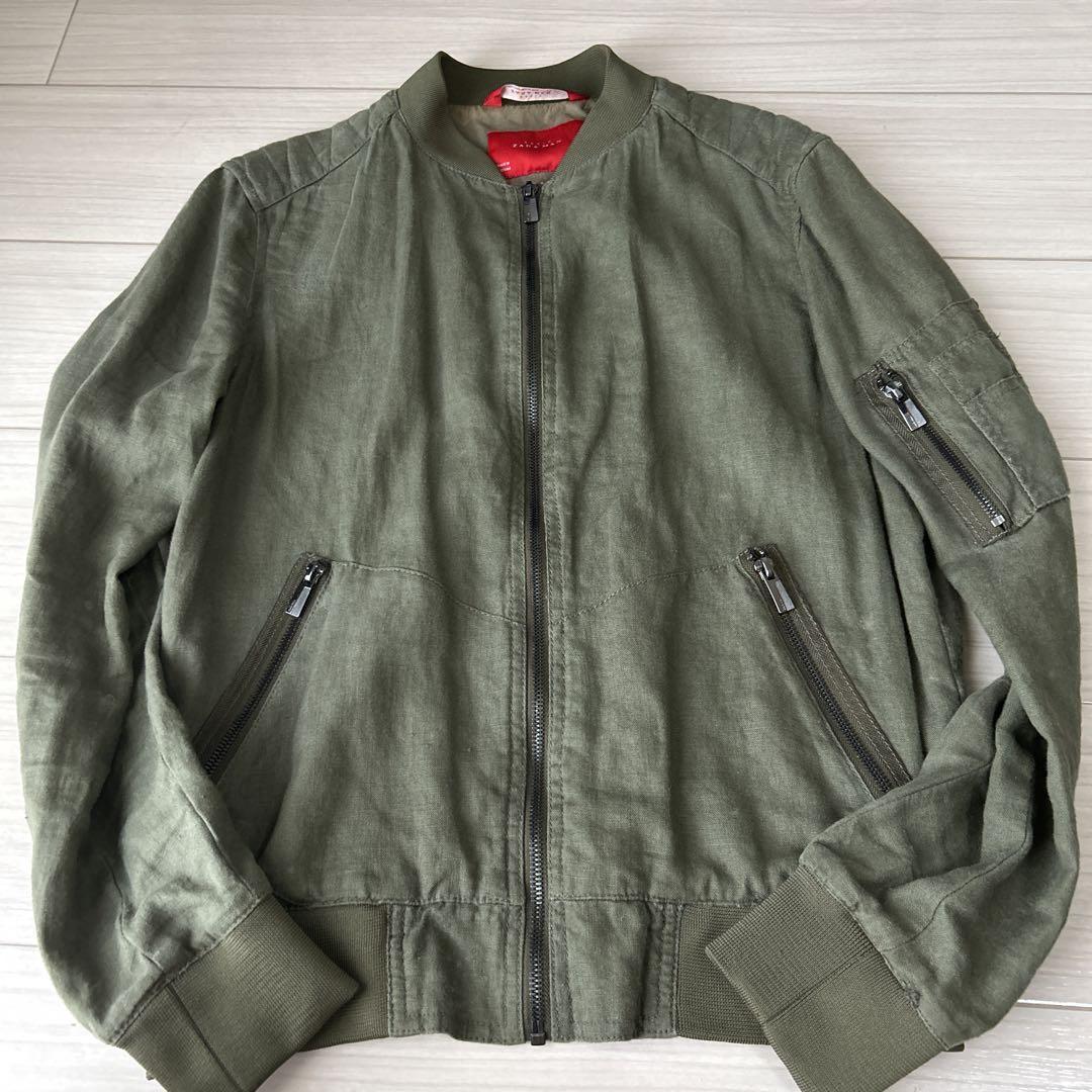 ZARA MA-1 ジャケット ほぼ未使用 - メルカリ