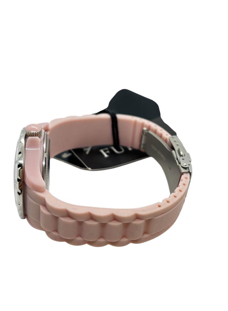 新品 FURLA レディース　腕時計　ピンク　フルラ　ラバーベルト