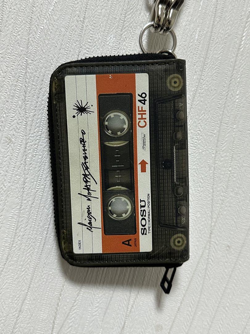 Maison MIHARA YASUHIRO メゾン ミハラヤスヒロ カセットテープ ストラップ付き ウォレット C12BG505