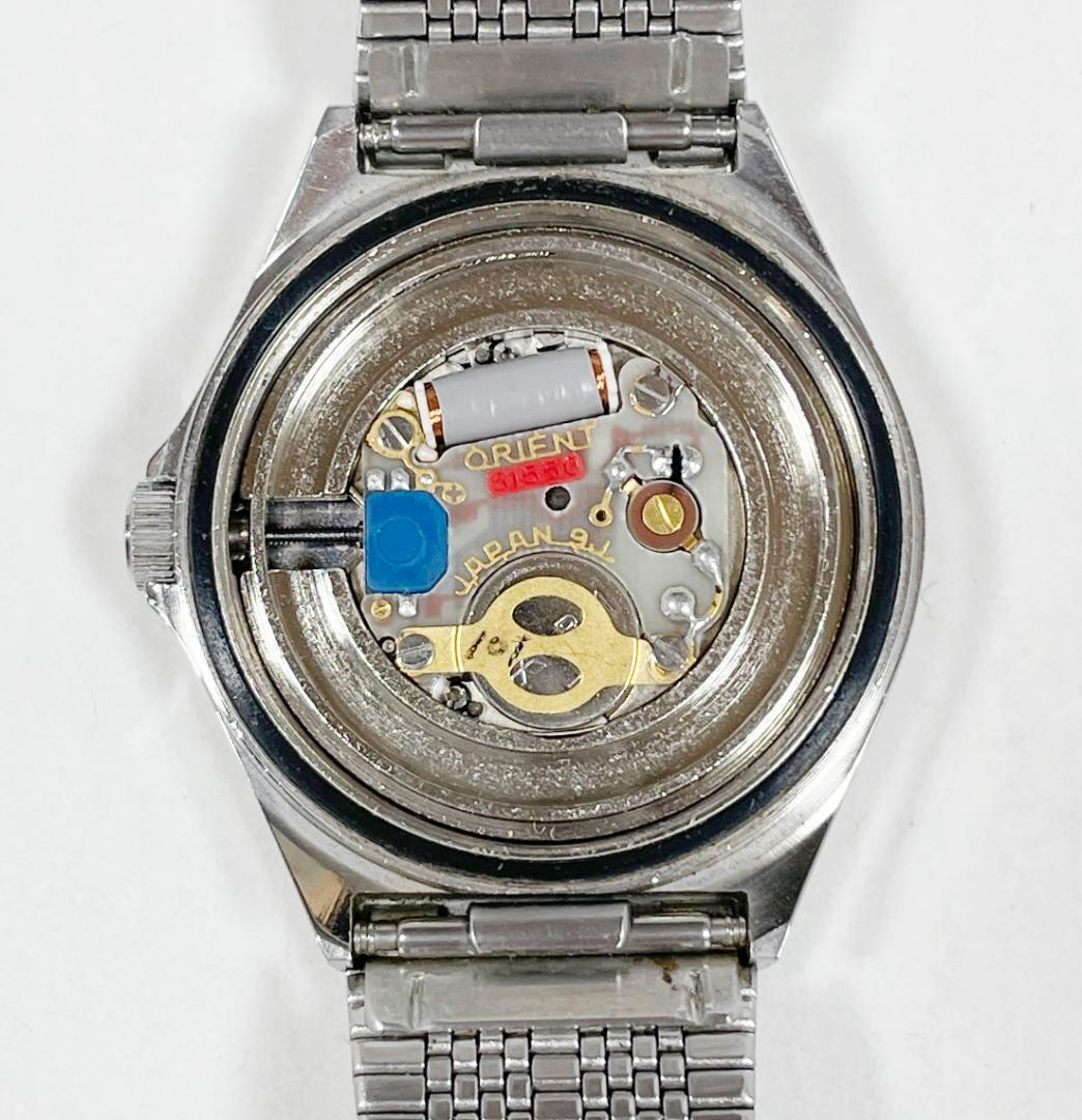電池交換済み 美品 70s オリエント 八角 ジェミニスター 防水クォーツ腕時計