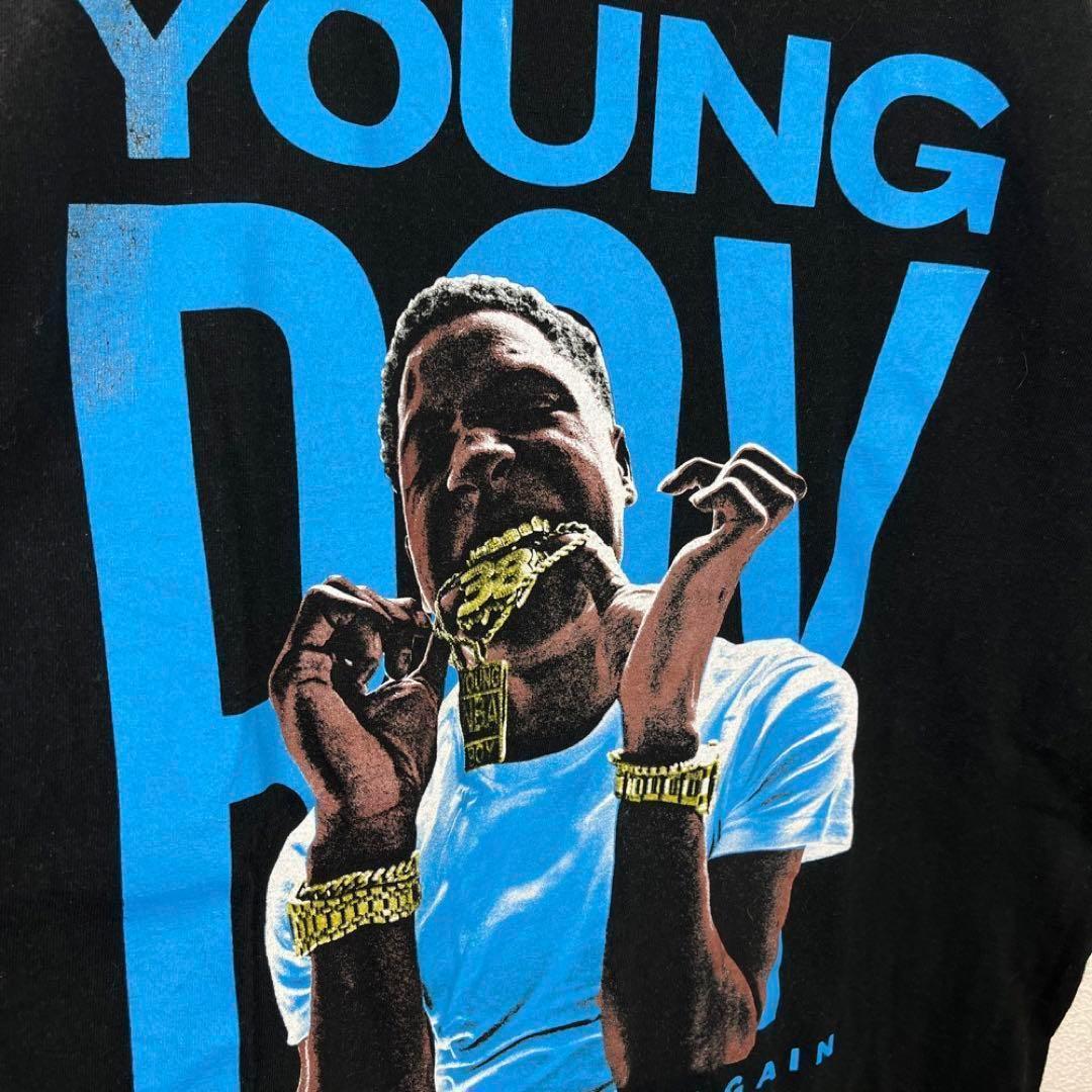 USA古着 young boy Tシャツ ラッパー ヒップホップ hiphop