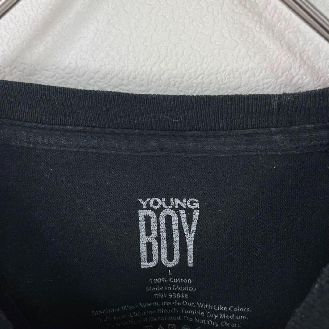 USA古着 young boy Tシャツ ラッパー ヒップホップ hiphop