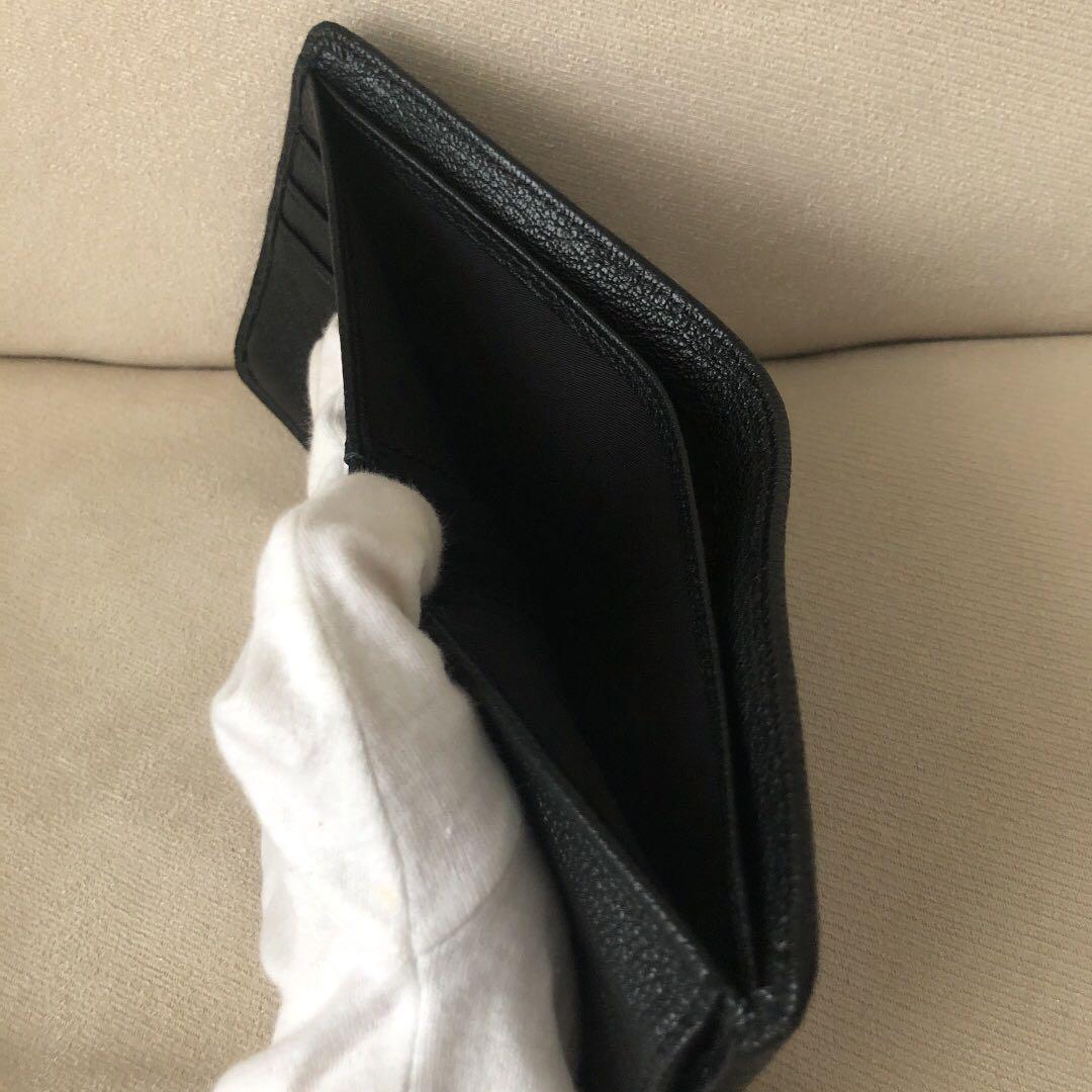 新品 DIESEL ディーゼル 定価16,280円 二つ折り財布 ブラック