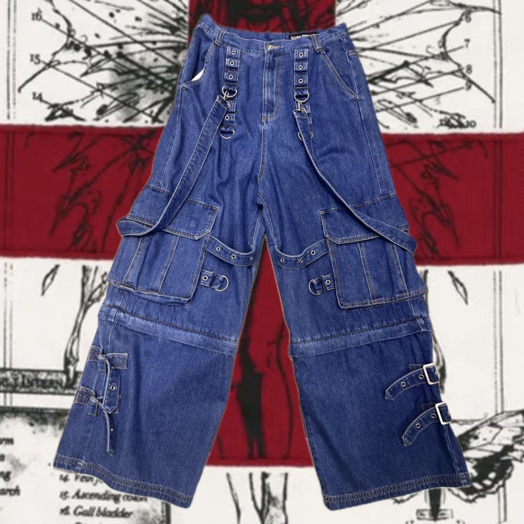 パンツ Candy Stripper 2WAY CARGO DENIM PANTS