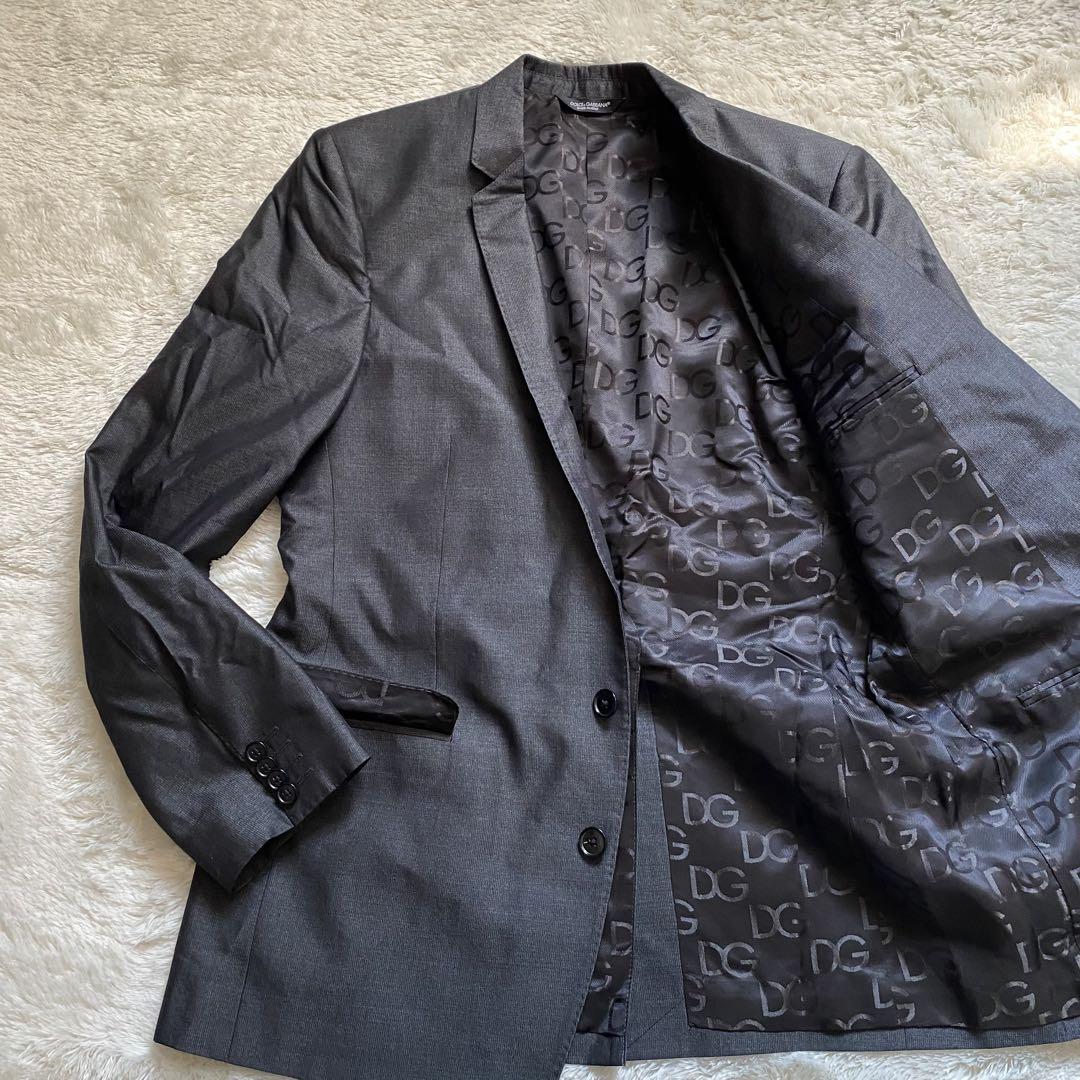 DOLCE &GABBANA テーラード ジャケット シルク混 イタリア製
