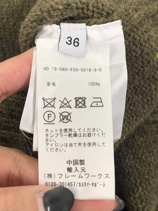 限定SALE新作登場 美品 FRONT ROW SHOP ニット19-080-230-0018-3-0 SaCFH-m86251079625 新作高評価