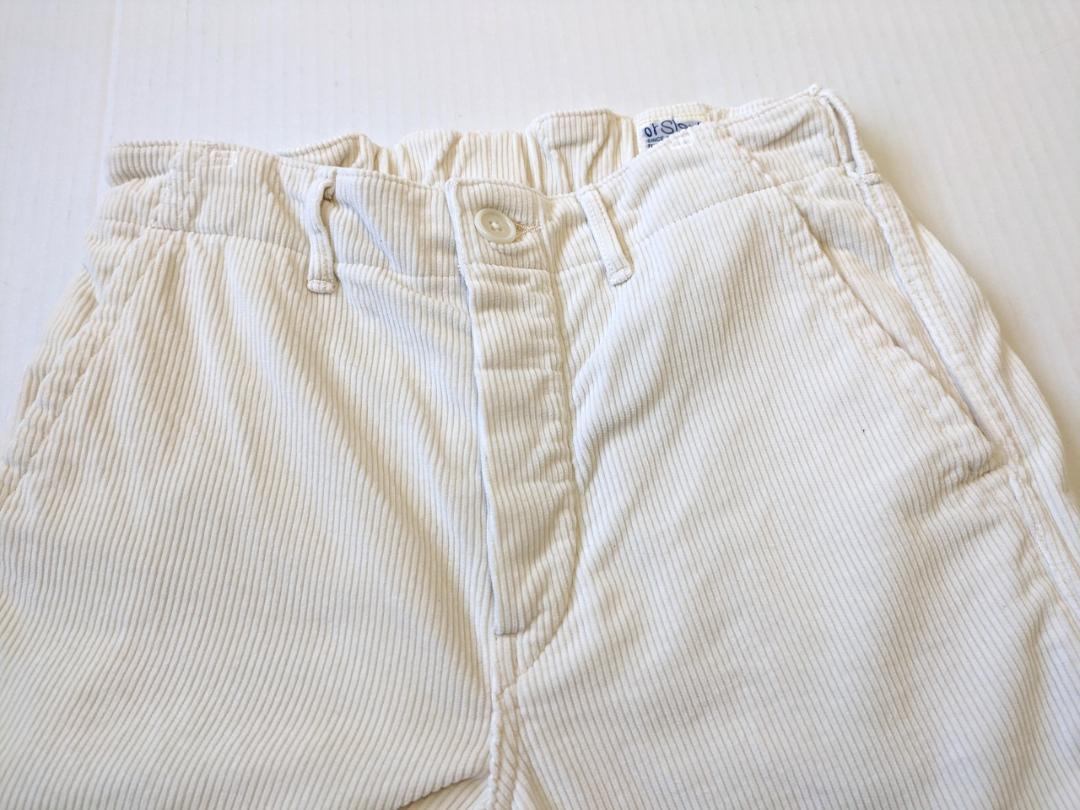 美品 orslow オアスロウ コーデュロイフレンチワークパンツ S(1)