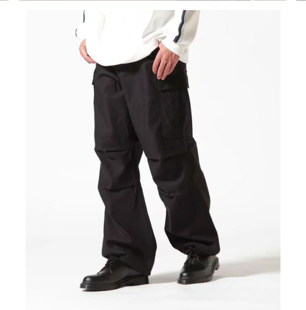 脅威のXXL/限定品/AVIREX M-65 FATIGUE PANTS 黒
