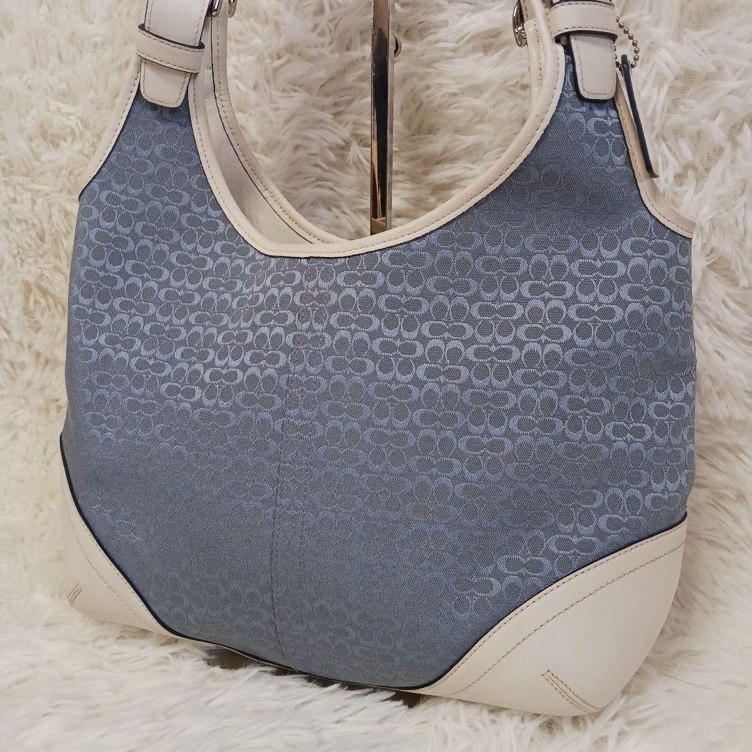 COACH コーチ スリムホーボー ミニシグネチャー ショルダーバッグ 6800