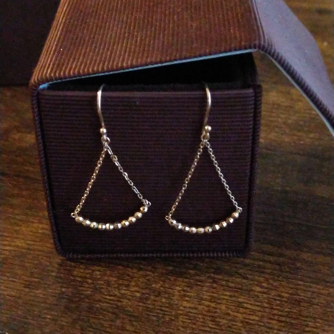 値下げします★美品!COCOSHNIK K10 ゴールドピアス