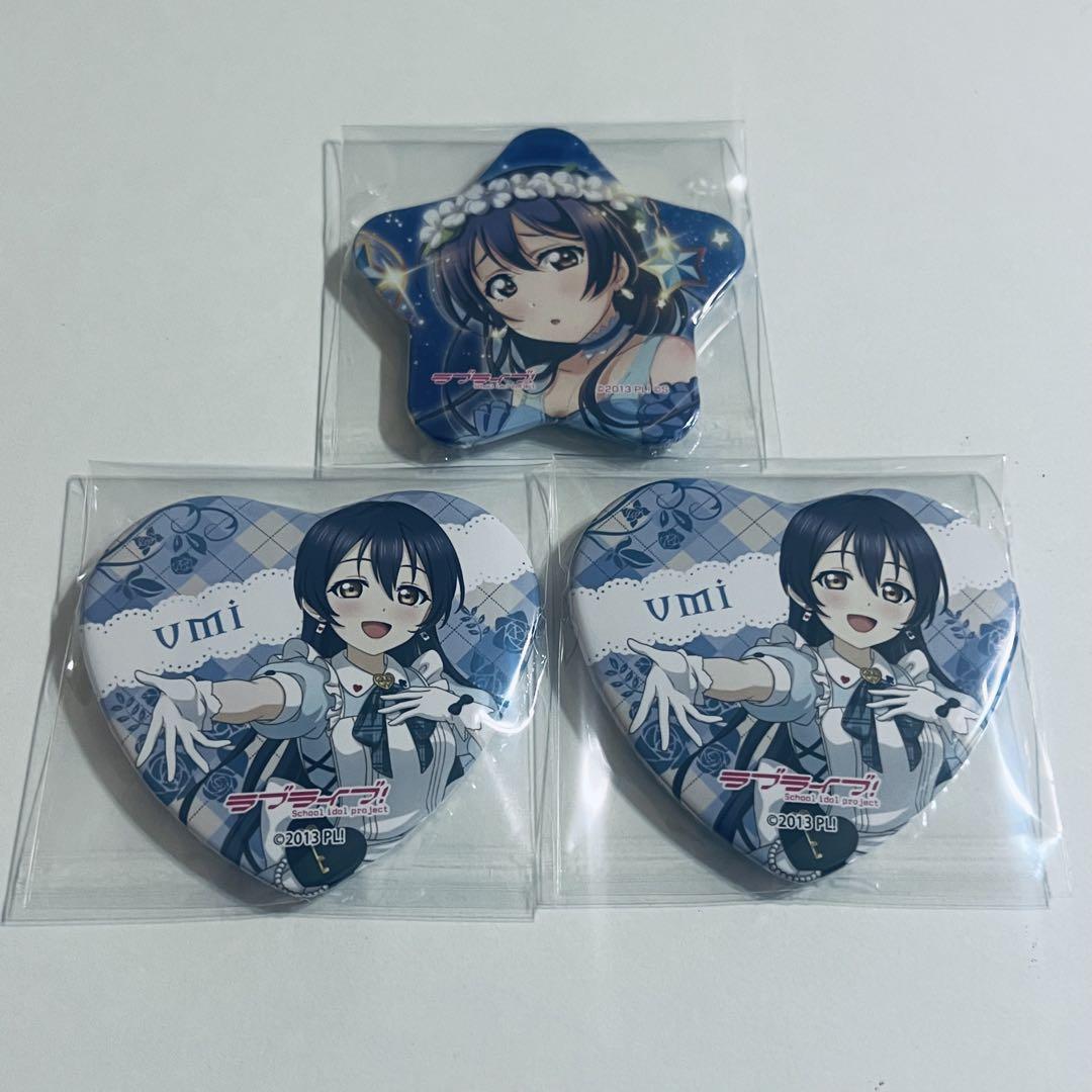 ラブライブ 缶バッジ 海未 - メルカリ