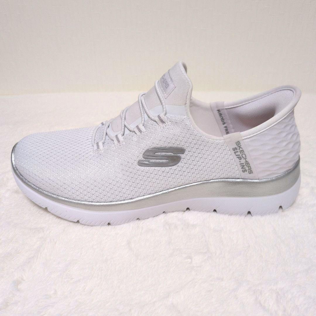 未使用♡スケッチャーズ スリップインズ WIDE FIT スニーカー 24.0