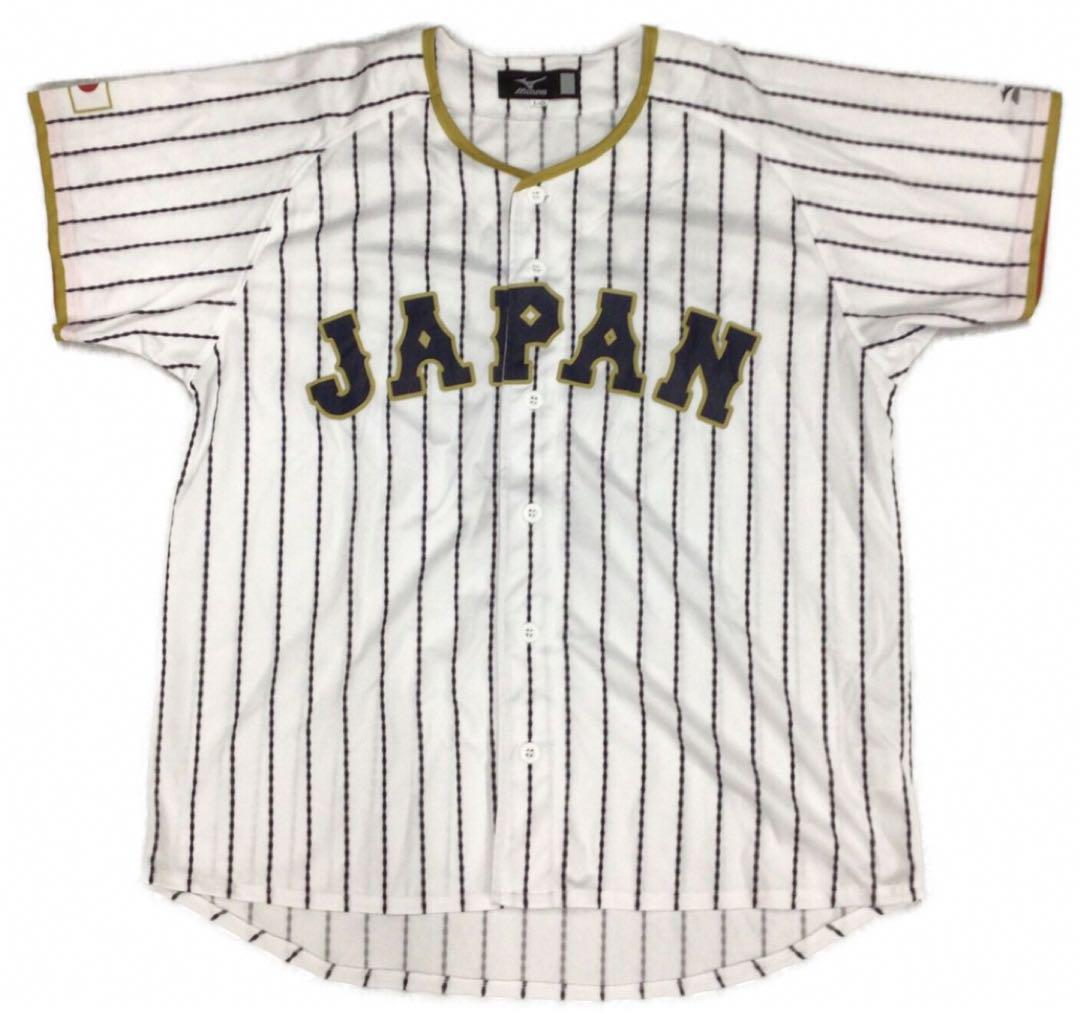 JAPAN】侍ジャパン 日本代表 MIZUNO ユニフォーム白 MサイズWBC