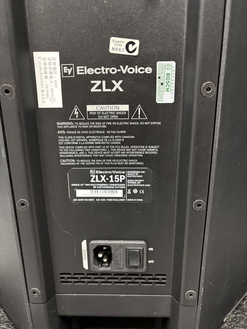 Electro-Voice ZLX-15P パワードスピーカー