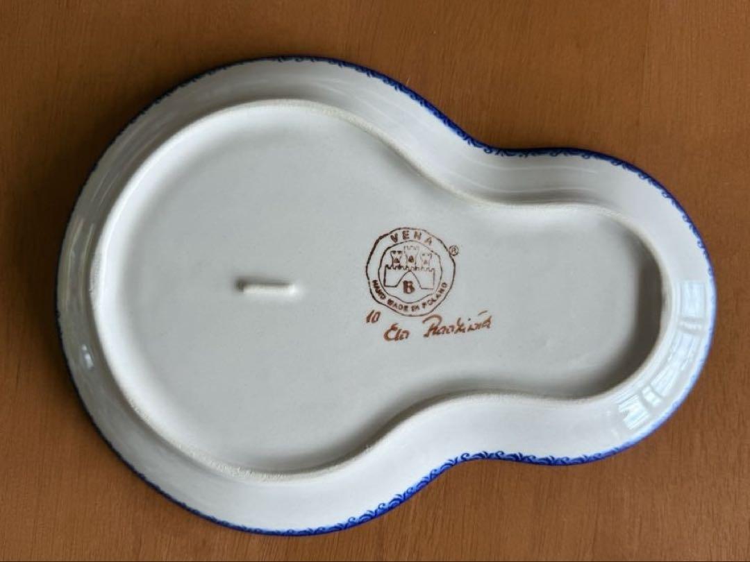 【美品】ポーランド陶器VENA社　青い小花のセット（パターンC114）