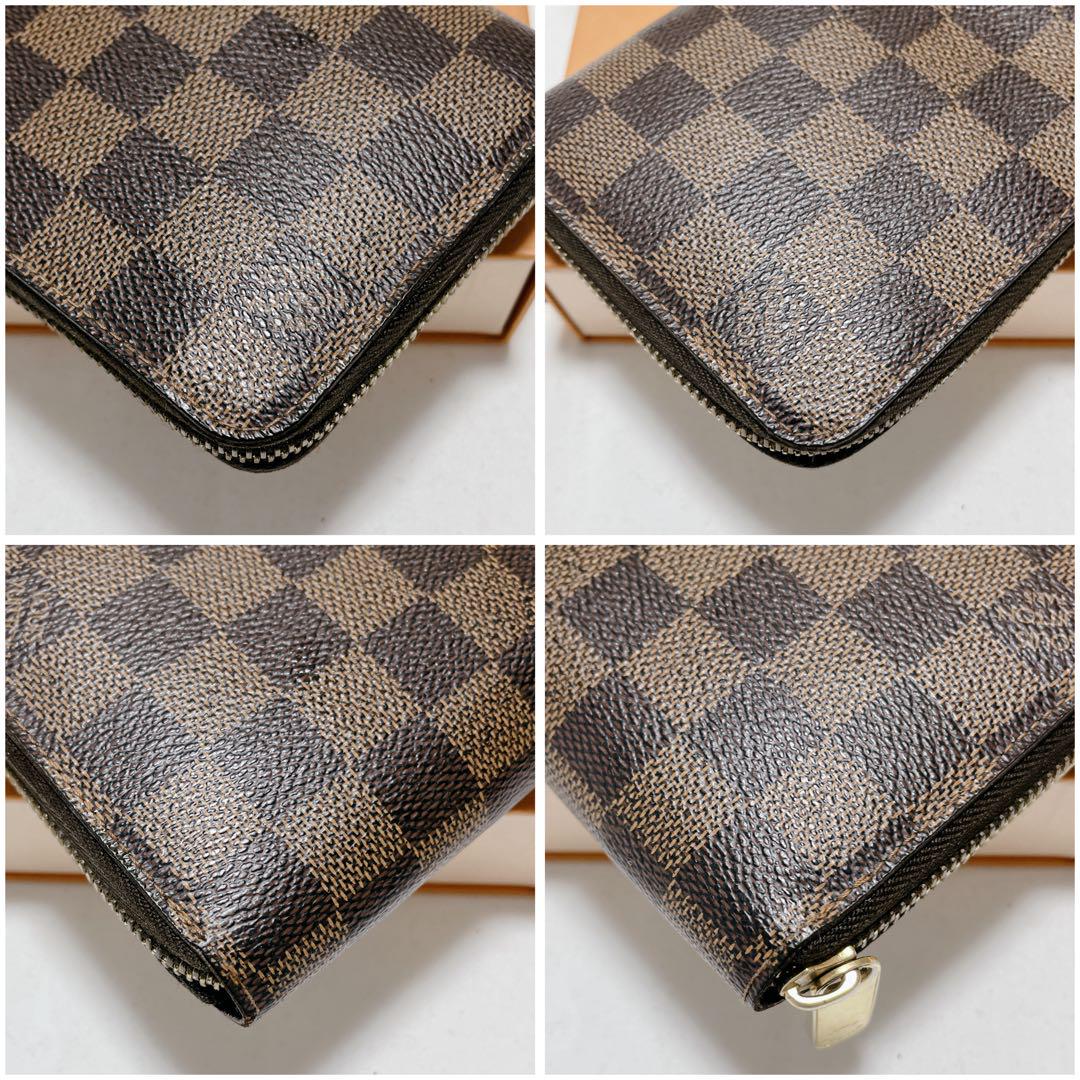 美品 ルイヴィトン ジッピーウォレット ダミエ 長財布 ラウンドファスナー