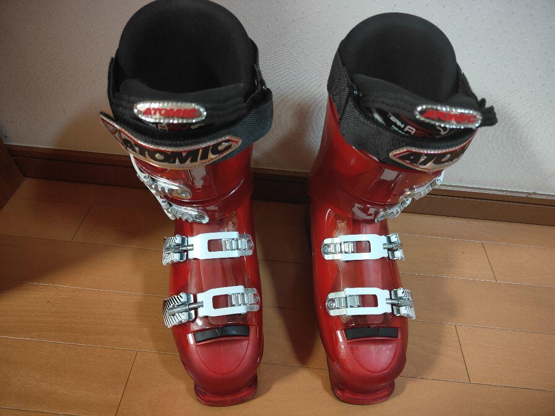 Atomic CS 90 スキーブーツ レッド 27cm オマケ付