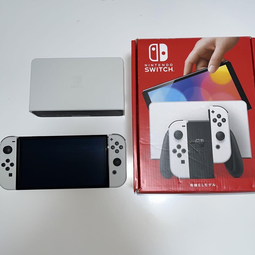 Switch本体有機EL JCホワイト　ソフト付き