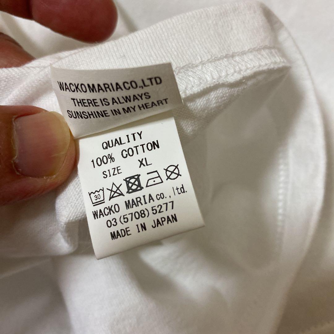 格安2022 ワコマリア アメリカ製 ボディ ワンポケット Tシャツ 藤原ヒロシ ロゴ XL tMKaA-m86262371802 高品質得価