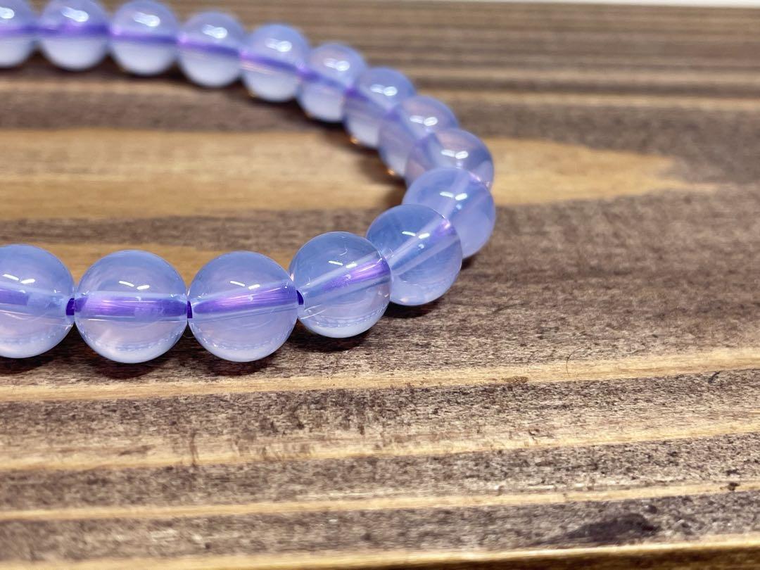 結婚祝い AAAA 稀少品 13 ブラジル産 レディース 内径17cm 8mm スコロライト アクセサリー