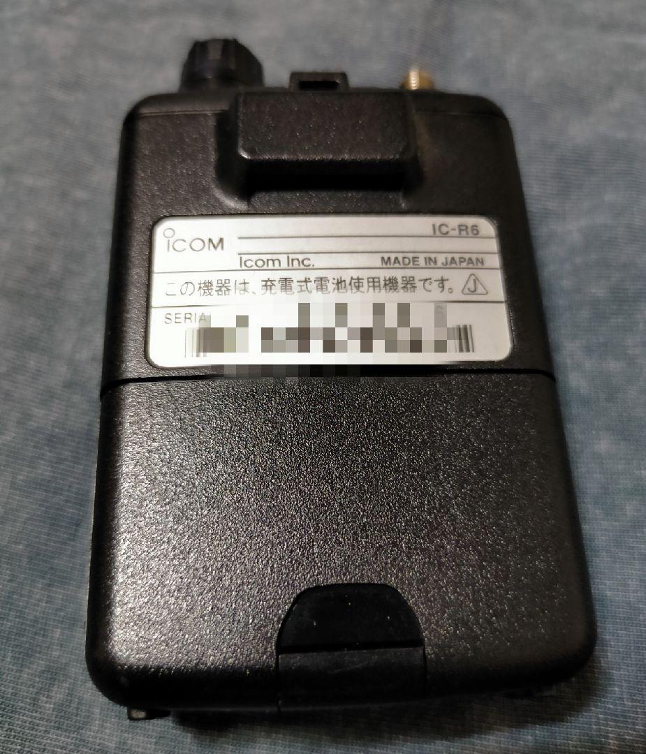 【中古・美品】ICOM 広帯域受信機 IC-R5 アイコム ICOM IC-R5 広帯域受信機 無線 外観美品 ジャンク