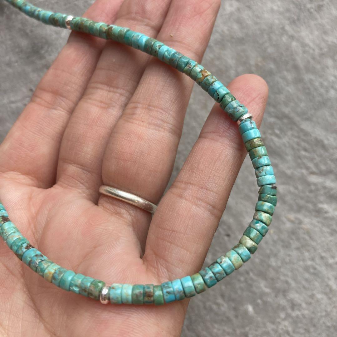 オーダー品✴︎ samantha様　ナチュラルターコイズネックレス