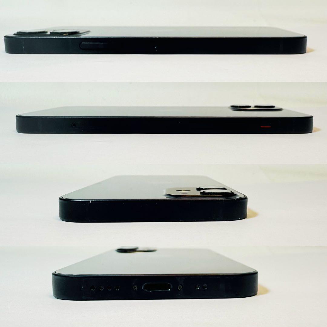 バッテリー新品 iphone 12mini 128GB ブラック SIMフリー Apple - バッテリー新品 iPhone12 mini 128GB ブラック SIM