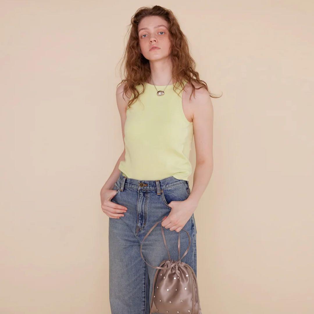 激安ブランド SearoomlynnC/L Fluffyパッドinスリムshoulderタンク新品 通販 トップス