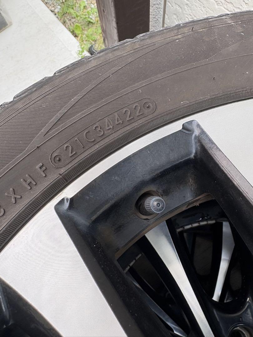 RK5 純正ホイール　205/55r17 ４本
